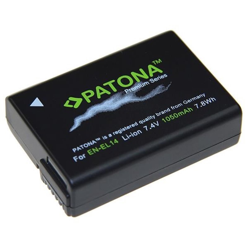 Fotobaterie Patona pro Nikon EN-EL14 1050mAh Li-Ion Premium