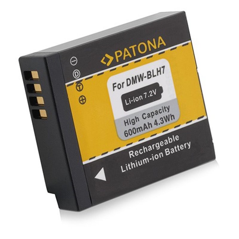 Fotobaterie Patona pro Panasonic DMW-BLH7E 600mAh Li-Ion