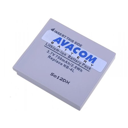AVACOM Canon NB-4L Li-Ion 3.7V 750mAh 2.8Wh