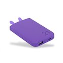 ROMOSS Lovely elf LE06 Purple Power Bank Capacity:6000mAh (Cell: Li-polymer ), Input: DC5V 2.1A, Out
