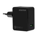 AVACOM HomeMAX síťová nabíječka Qualcomm Quick Charge 3.0, černá