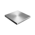 ASUS DVD ZenDrive SDRW-08U9M-U SILVER, External Slim DVD-RW, USB Type-C/Type-A, M-DISC