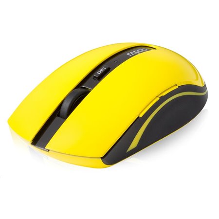 RAPOO Myš 7200P USB optická, bezdrátová, žlutá